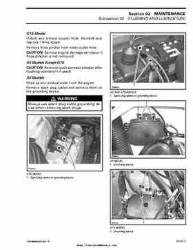Bombardier SeaDoo 2000 factory shop manual volume 1, Page 41