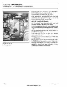 Bombardier SeaDoo 2000 factory shop manual volume 1, Page 42