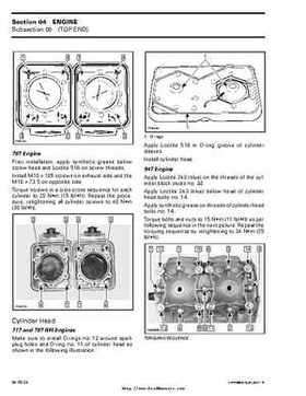 Bombardier SeaDoo 2000 factory shop manual volume 1, Page 111