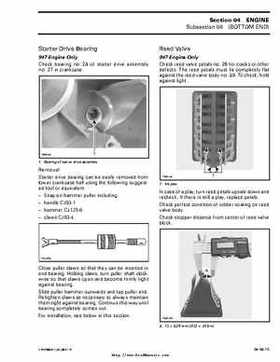 Bombardier SeaDoo 2000 factory shop manual volume 1, Page 128
