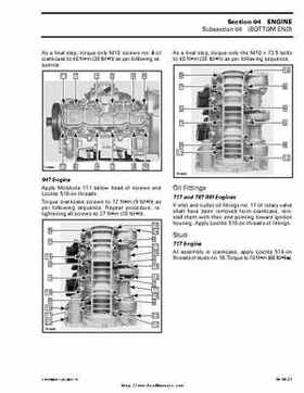 Bombardier SeaDoo 2000 factory shop manual volume 1, Page 134