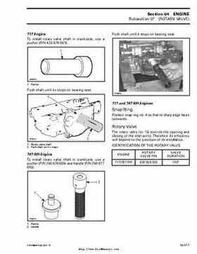 Bombardier SeaDoo 2000 factory shop manual volume 1, Page 142