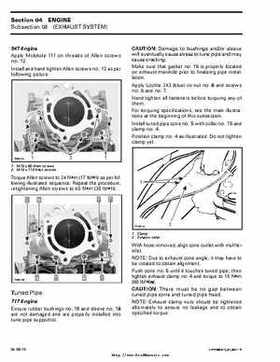 Bombardier SeaDoo 2000 factory shop manual volume 1, Page 155