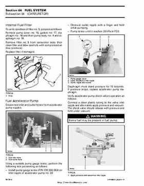Bombardier SeaDoo 2000 factory shop manual volume 1, Page 198