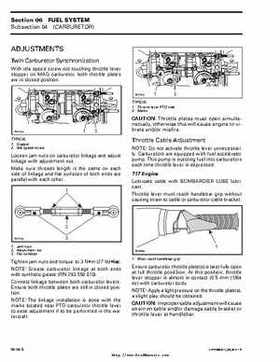 Bombardier SeaDoo 2000 factory shop manual volume 1, Page 202