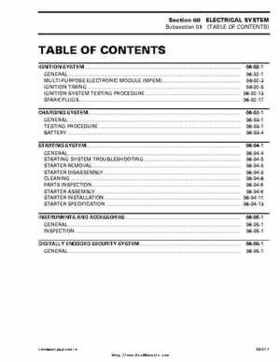 Bombardier SeaDoo 2000 factory shop manual volume 1, Page 245