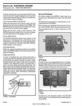 Bombardier SeaDoo 2000 factory shop manual volume 1, Page 249