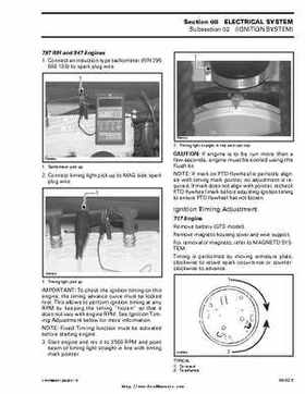 Bombardier SeaDoo 2000 factory shop manual volume 1, Page 254