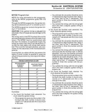 Bombardier SeaDoo 2000 factory shop manual volume 1, Page 256