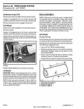 Bombardier SeaDoo 2000 factory shop manual volume 1, Page 307