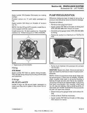 Bombardier SeaDoo 2000 factory shop manual volume 1, Page 320