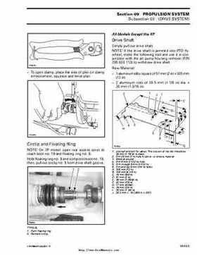Bombardier SeaDoo 2000 factory shop manual volume 1, Page 327
