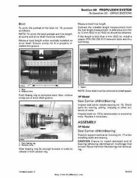 Bombardier SeaDoo 2000 factory shop manual volume 1, Page 331