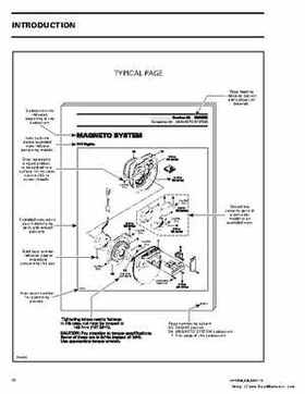 Bombardier SeaDoo 2000 factory shop manual volume 2, Page 9