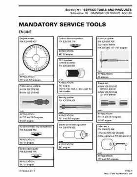 Bombardier SeaDoo 2000 factory shop manual volume 2, Page 20