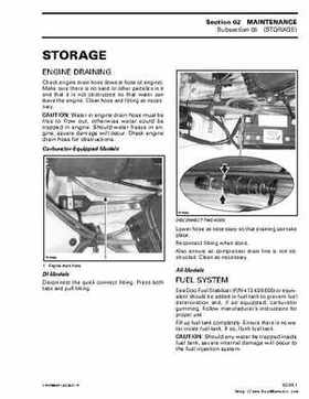 Bombardier SeaDoo 2000 factory shop manual volume 2, Page 44
