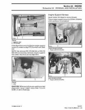 Bombardier SeaDoo 2000 factory shop manual volume 2, Page 67