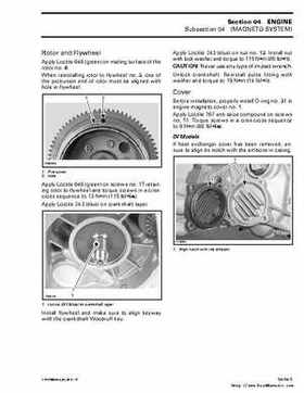 Bombardier SeaDoo 2000 factory shop manual volume 2, Page 73