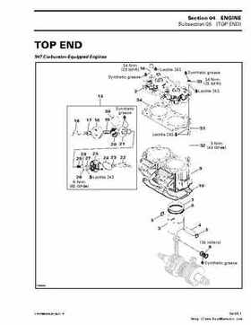 Bombardier SeaDoo 2000 factory shop manual volume 2, Page 74