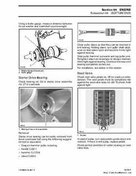 Bombardier SeaDoo 2000 factory shop manual volume 2, Page 103