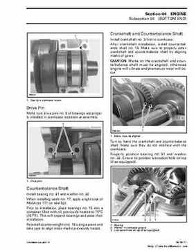 Bombardier SeaDoo 2000 factory shop manual volume 2, Page 105