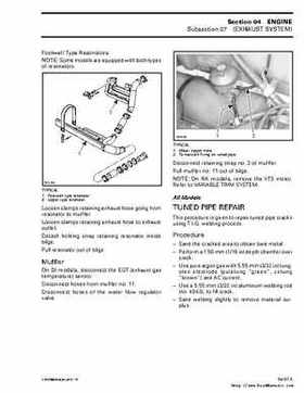Bombardier SeaDoo 2000 factory shop manual volume 2, Page 113