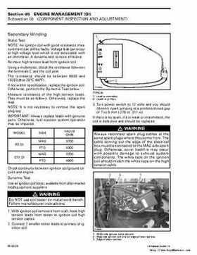 Bombardier SeaDoo 2000 factory shop manual volume 2, Page 154