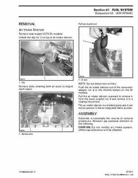 Bombardier SeaDoo 2000 factory shop manual volume 2, Page 195