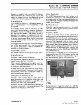 Bombardier SeaDoo 2000 factory shop manual volume 2, Page 219