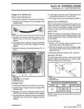 Bombardier SeaDoo 2000 factory shop manual volume 2, Page 225