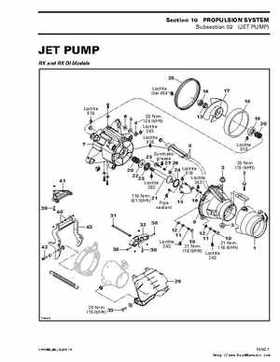 Bombardier SeaDoo 2000 factory shop manual volume 2, Page 258