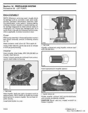 Bombardier SeaDoo 2000 factory shop manual volume 2, Page 265