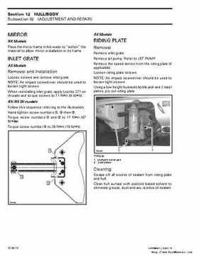Bombardier SeaDoo 2000 factory shop manual volume 2, Page 320