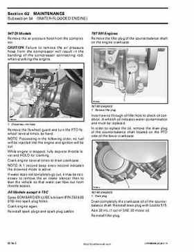 Bombardier SeaDoo 2002 factory shop manual volume 1, Page 49
