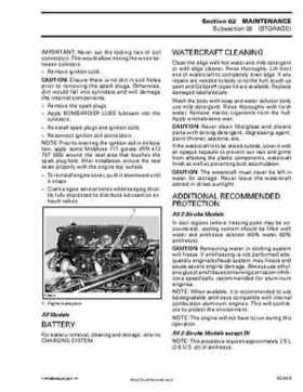 Bombardier SeaDoo 2002 factory shop manual volume 1, Page 58