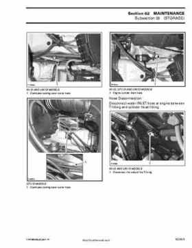 Bombardier SeaDoo 2002 factory shop manual volume 1, Page 62