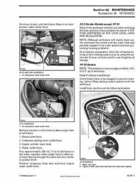 Bombardier SeaDoo 2002 factory shop manual volume 1, Page 64