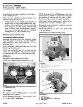 Bombardier SeaDoo 2002 factory shop manual volume 1, Page 82