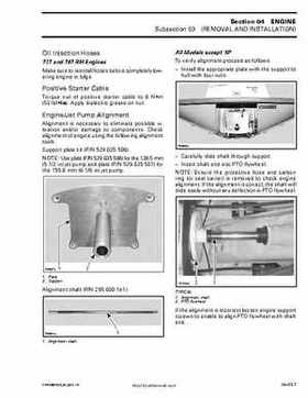 Bombardier SeaDoo 2002 factory shop manual volume 1, Page 93