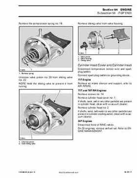 Bombardier SeaDoo 2002 factory shop manual volume 1, Page 122