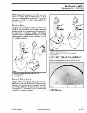 Bombardier SeaDoo 2002 factory shop manual volume 1, Page 128