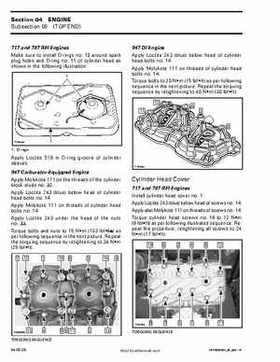 Bombardier SeaDoo 2002 factory shop manual volume 1, Page 139