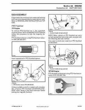 Bombardier SeaDoo 2002 factory shop manual volume 1, Page 146
