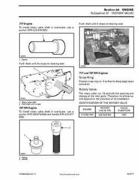 Bombardier SeaDoo 2002 factory shop manual volume 1, Page 173