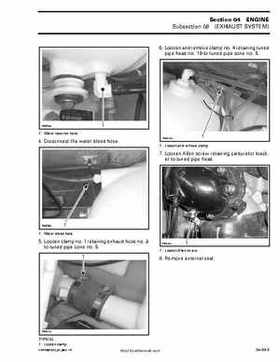 Bombardier SeaDoo 2002 factory shop manual volume 1, Page 185