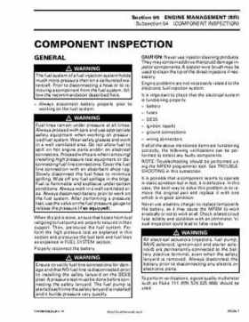 Bombardier SeaDoo 2002 factory shop manual volume 1, Page 206