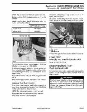 Bombardier SeaDoo 2002 factory shop manual volume 1, Page 210