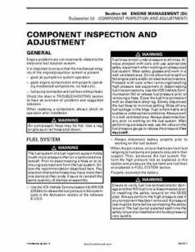 Bombardier SeaDoo 2002 factory shop manual volume 1, Page 231