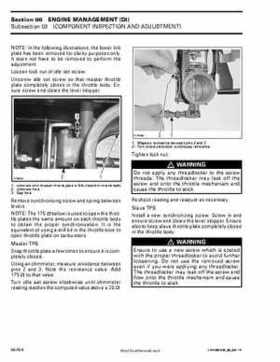 Bombardier SeaDoo 2002 factory shop manual volume 1, Page 236