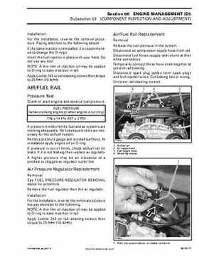 Bombardier SeaDoo 2002 factory shop manual volume 1, Page 245